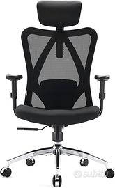 SIHOO Sedia da Ufficio, Schienale Alto ergonomica