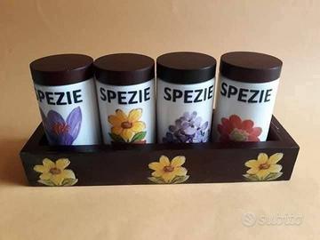 barattoli   porta  spezie 