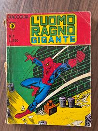 L'uomo ragno gigante albo n°1 anno 1979