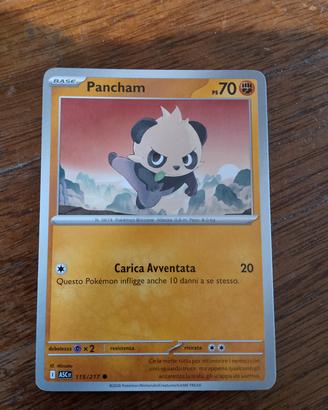 Pokemon carta Pancham