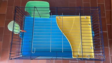 Gabbia e accessori coniglio cavia