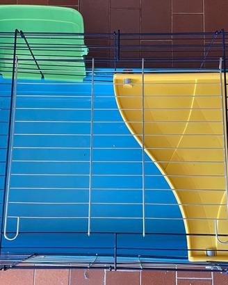 Gabbia e accessori coniglio cavia