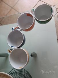 set di n.4 tazze per latte 