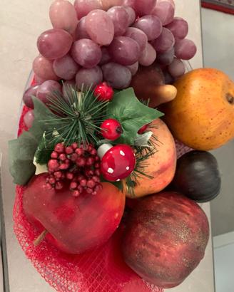 frutta finta centro tavola