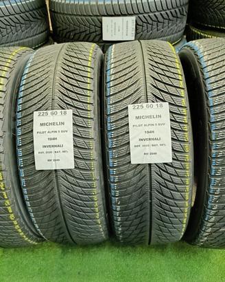 4 GOMME 225 60 18 MICHELIN INV RIF2549