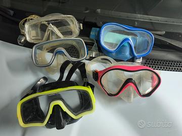 set maschere sub vendibili singolarmente