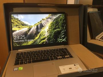 Asus 15", Intel i7, GPU NVIDIA MX150, SSD, 1.5 TB