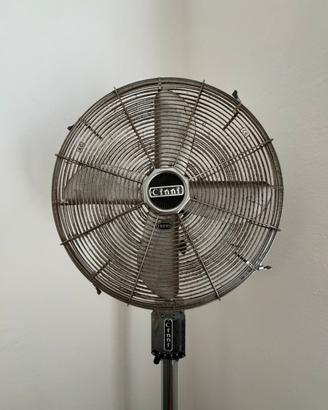 Ventilatore Cinni a piantana Vintage in acciaio