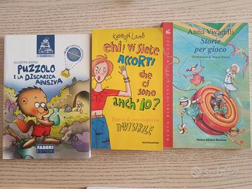 lotto 3 libri per ragazzi