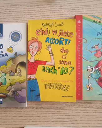 lotto 3 libri per ragazzi