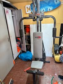 Palestra multifunzione pesi panca