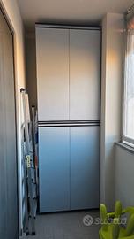 Armadio in legno da balcone 45*90*H200