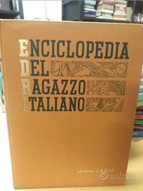 Enciclopedia del ragazzo italiano edizione labor m