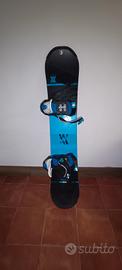 tavola snowboard 156 con attacchi