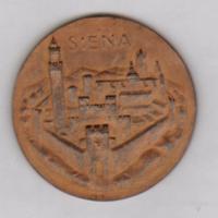 medaglia in bronzo per la Citta' di Siena