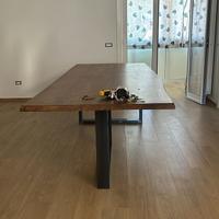 Tavolo di design vero legno massello