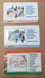 Tessere filateliche emissione 07.03.2009