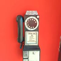 finto telefono vintage 