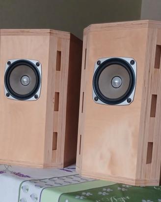 Diffusori casse altoparlanti Fostex autocostruiti