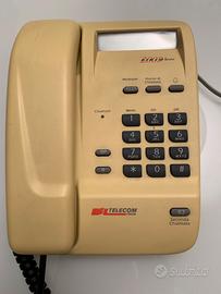 Telefono fisso TELECOM con display digitale