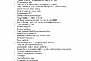 Camper Rimor 678 su Ford Transit gemellato