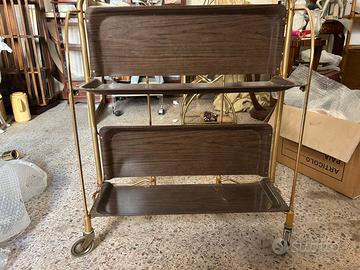 Carrello portavivande vintage Gerlinolanni '60/'70