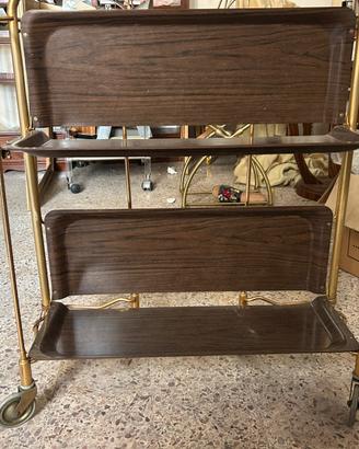 Carrello portavivande vintage Gerlinolanni '60/'70
