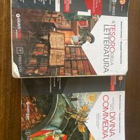 il tesoro della letteratura + divina commedia