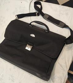 borsa tracolla uomo sansonite nera