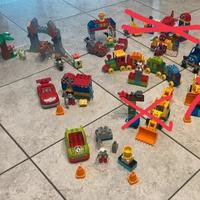 Lotto 6 set completi lego Duplo 