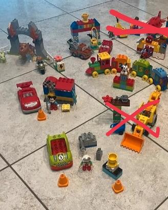 Lotto 6 set completi lego Duplo 