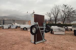 Carrello Appendice Rimorchio Auto Timone Pieghevol