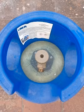 Bombola GPL butano propano vetroresina