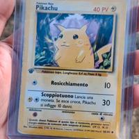pikachu pokemon card 1995 1 edizione