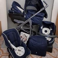 TRIO KIT PASSEGGINO NAVICELLA OVETTO CHICCO