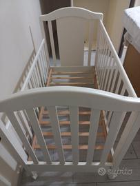 culla con cassettone Colere bianco 