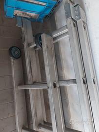 scale in alluminio da elettricista