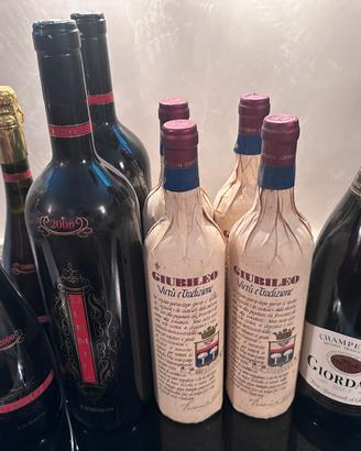 Bottiglie Vino collezione Giubileo 2000 Giordano