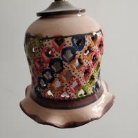 lampadario in ceramica 