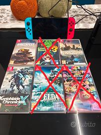 Nintendo Switch OLED + 3 Giochi – PERFETTA!