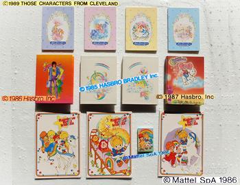 Vintage cartoni animati quaderni JEM PONY IRIDELLA