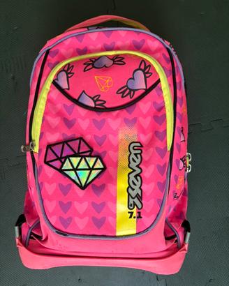 Cartella scuola Seven Fucsia