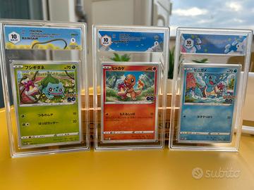 Pokemon GO JP Stamped Starter Set 2022 - GRAAD 10