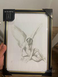 Quadro Angelo Caduto