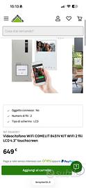 kit videocitofono Comelit 8451V / 8451VBM