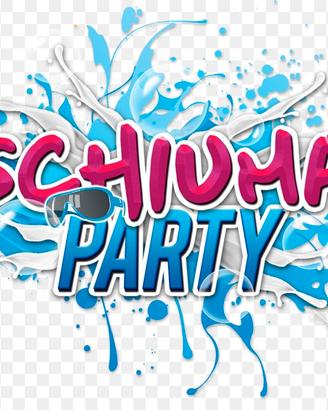 Noleggio cannone per SchiumaParty