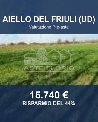 Immobile in asta di 7708 m² a Aiello del Friuli