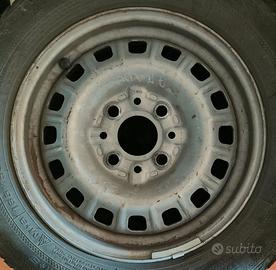 Cerchi in ferro fiat uno
