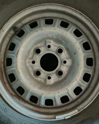 Cerchi in ferro fiat uno