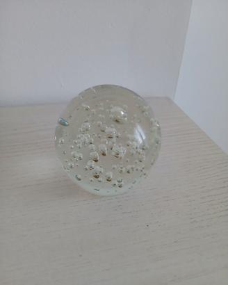 sfera in vetro  decorativa 